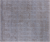 Grey 7' 11" X 9' 9" Wool & Silk Modern Hand Knotted Rug - Q21649