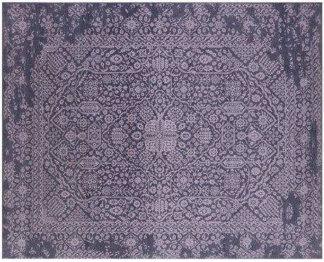 Hand-Knotted Persian Tabriz Wool & Silk Rug - Manhattan Rugs
