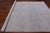 Grey Hand-Knotted Persian Tabriz Wool & Silk Rug 7' 11" X 9' 10" - Q21657