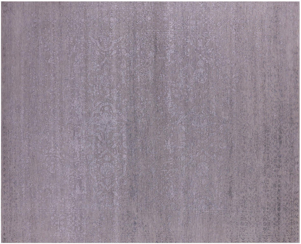 Persian Tabriz Wool & Silk Hand-Knotted Rug - Manhattan Rugs