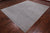 Grey Persian Tabriz Wool & Silk Hand-Knotted Rug 8' 1" X 9' 11" - Q21659