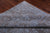 Grey 7' 11" X 9' 10" Persian Tabriz Wool & Silk Handmade Rug - Q21662