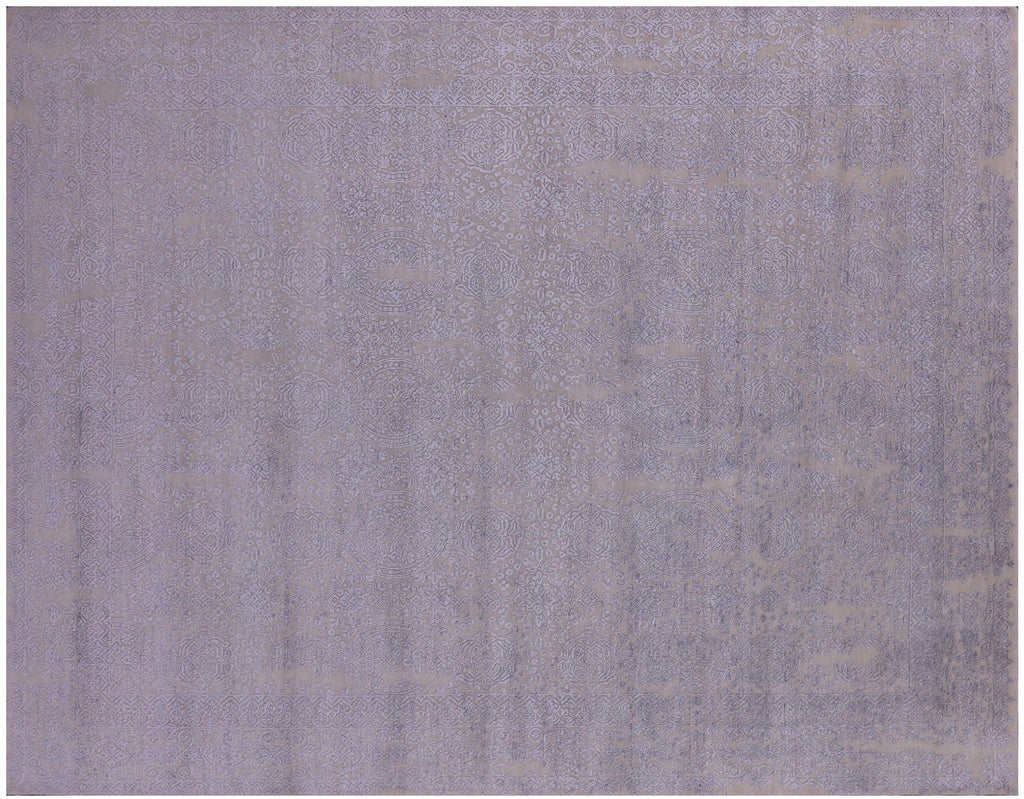 Modern Handmade Wool & Silk Rug - Manhattan Rugs