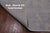 Grey 7' 10" X 9' 11" Modern Handmade Wool & Silk Rug - Q21666