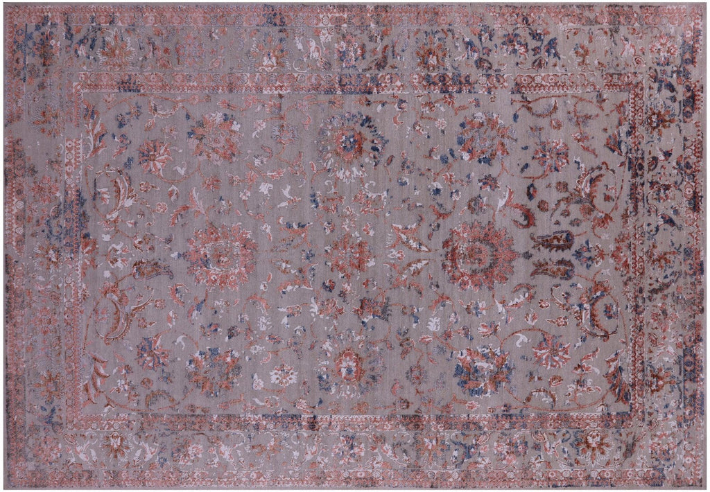 Persian Tabriz Hand-Knotted Wool & Silk Rug - Manhattan Rugs