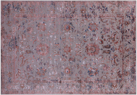 Persian Tabriz Hand-Knotted Wool & Silk Rug - Manhattan Rugs