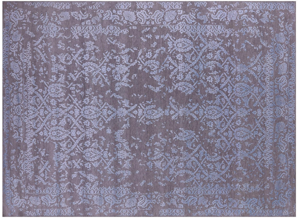 Wool & Silk Persian Tabriz Handmade Rug - Manhattan Rugs