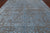 Grey 9' 0" X 12' 0" Wool & Silk Persian Tabriz Handmade Rug  - Q21679
