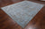 Grey 9' 0" X 12' 0" Wool & Silk Persian Tabriz Handmade Rug  - Q21679