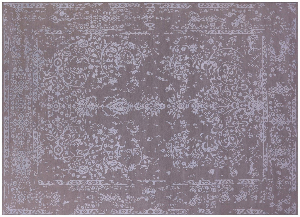 Wool & Silk Persian Tabriz Handmade Rug - Manhattan Rugs