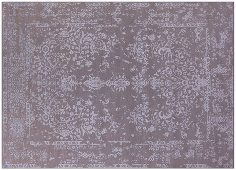 Wool & Silk Persian Tabriz Handmade Rug - Manhattan Rugs