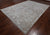 Grey Wool & Silk Persian Tabriz Handmade Rug 8' 10" X 12' 1" - Q21686