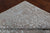 Grey Wool & Silk Persian Tabriz Handmade Rug 8' 10" X 12' 1" - Q21686