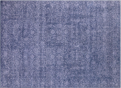 Wool & Silk Persian Tabriz Hand-Knotted Rug - Manhattan Rugs