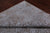 Grey Persian Tabriz Hand Knotted Wool & Silk Rug 8' 10" X 11' 10" - Q21689
