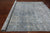 Grey 8' 10" X 11' 10" Handmade Persian Tabriz Wool & Silk Rug - Q21691