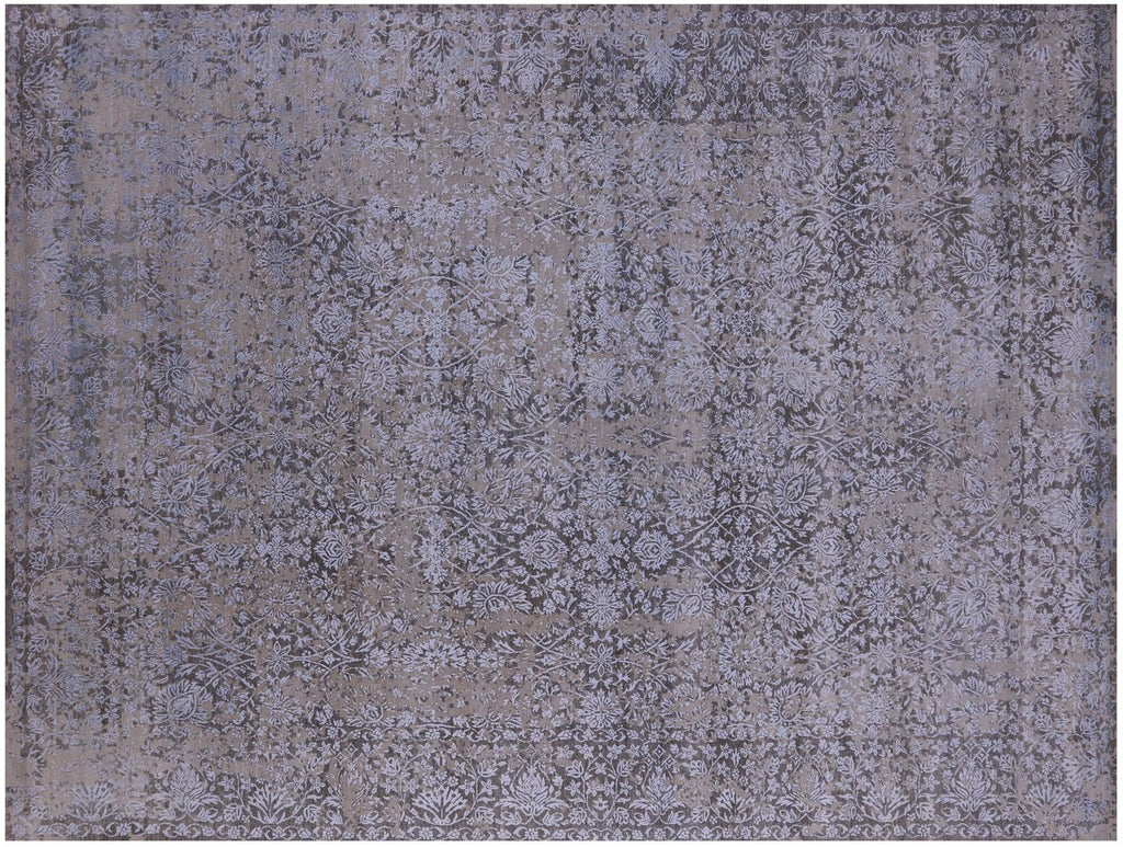 Handmade Persian Tabriz Wool & Silk Rug - Manhattan Rugs