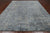 Grey 8' 10" X 11' 10" Handmade Persian Tabriz Wool & Silk Rug - Q21691