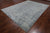 Grey 8' 10" X 11' 10" Handmade Persian Tabriz Wool & Silk Rug - Q21691