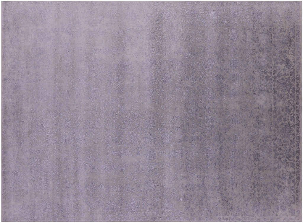 Handmade Wool & Silk Persian Tabriz Rug - Manhattan Rugs