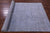 Grey 5' 0" X 8' 1" Modern Hand Knotted Wool & Silk Rug - Q21702