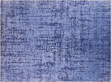 Wool & Silk Abstract Handmade Rug - Manhattan Rugs