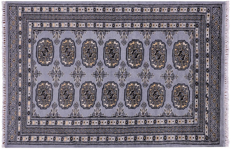 Silky Bokhara Hand Knotted Wool Rug - Manhattan Rugs