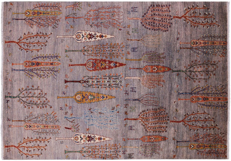 Persian Gabbeh Hand Knotted Wool Area Rug - Manhattan Rugs