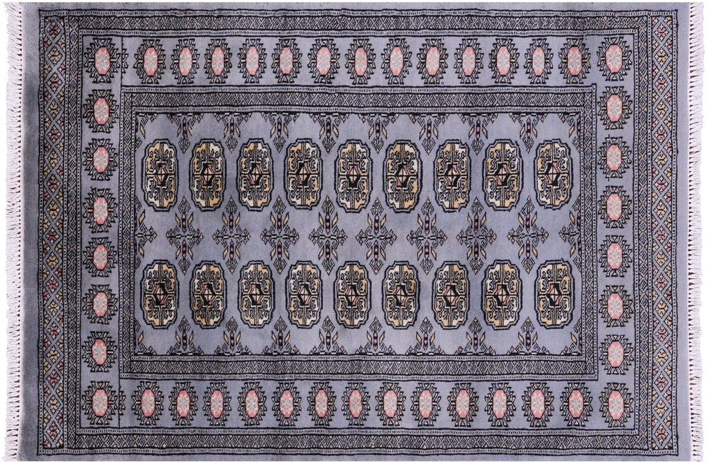 Silky Bokhara Hand Knotted Wool Rug - Manhattan Rugs