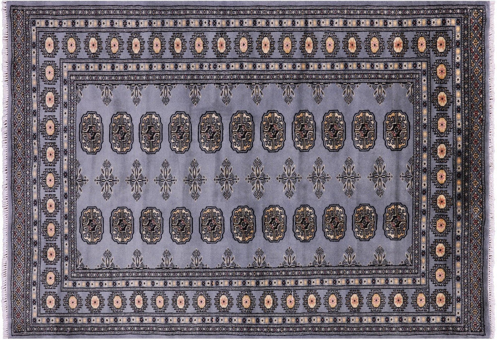 Silky Bokhara Hand-Knotted Wool Rug - Manhattan Rugs