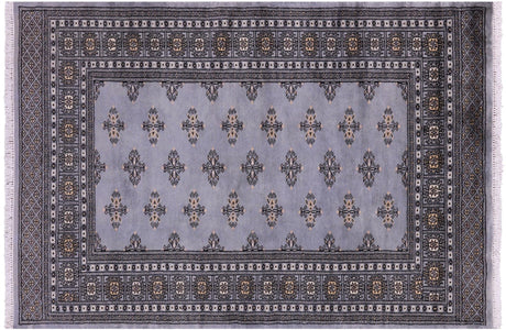 Hand-Knotted Silky Bokhara Wool Rug - Manhattan Rugs