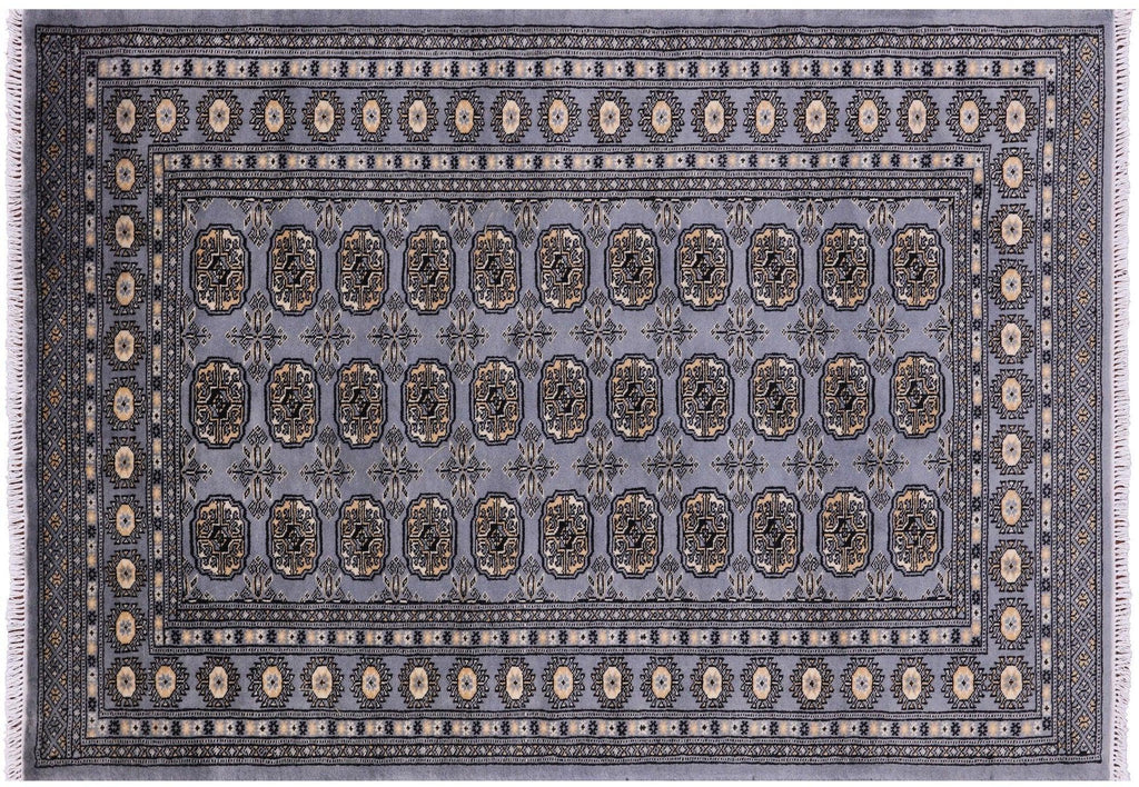 Silky Bokhara Hand Knotted Rug - Manhattan Rugs