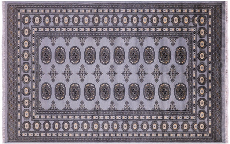 Silky Bokhara Hand Knotted Wool Rug - Manhattan Rugs