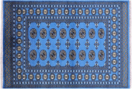 Hand Knotted Silky Bokhara Wool Rug - Manhattan Rugs