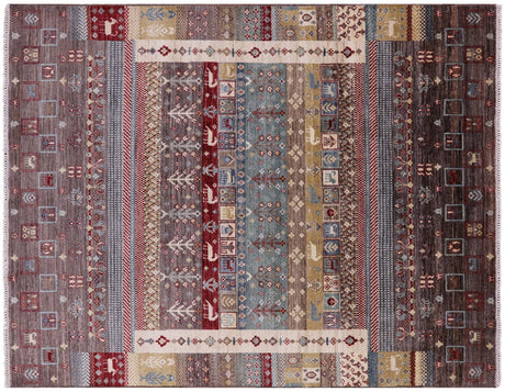 Persian Gabbeh Tribal Hand Knotted Wool Area Rug - Manhattan Rugs