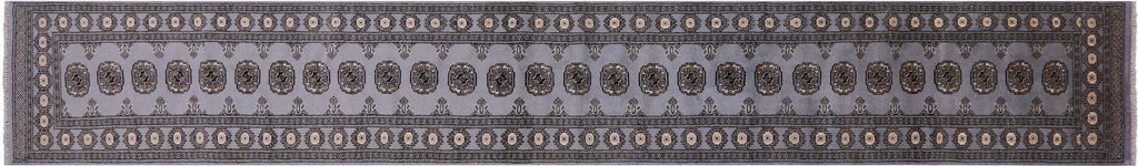 Runner Silky Bokhara Handmade Wool Rug - Manhattan Rugs