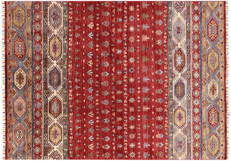 Super Kazak Khorjin Hand Knotted Wool Rug - Manhattan Rugs