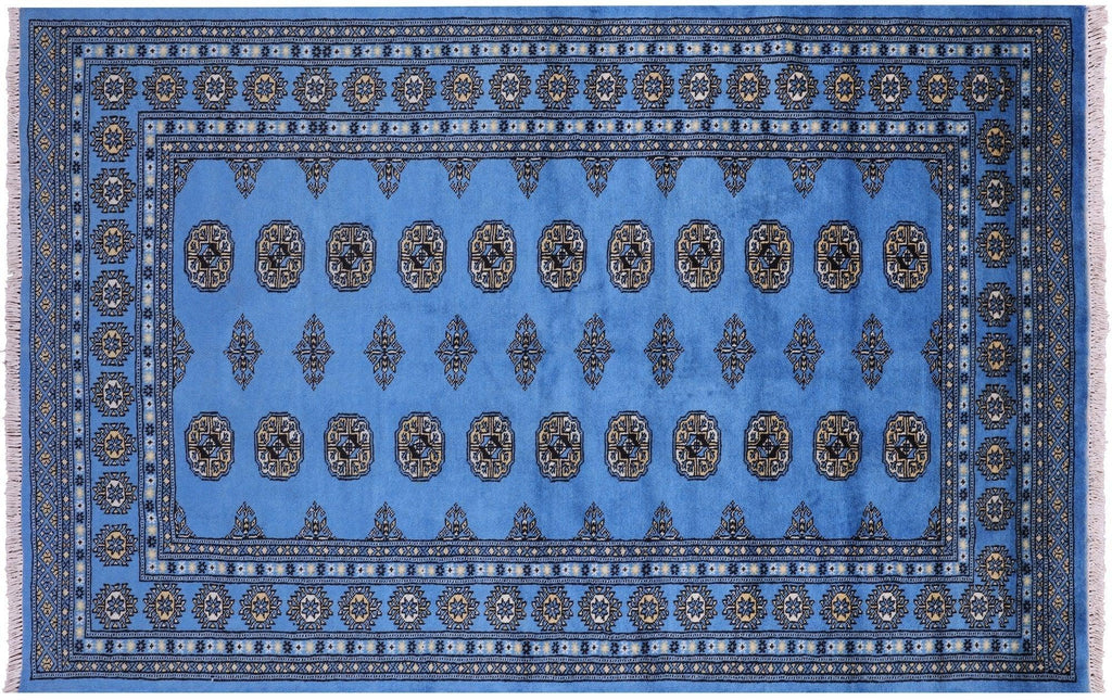 Hand-Knotted Silky Bokhara Wool Rug - Manhattan Rugs