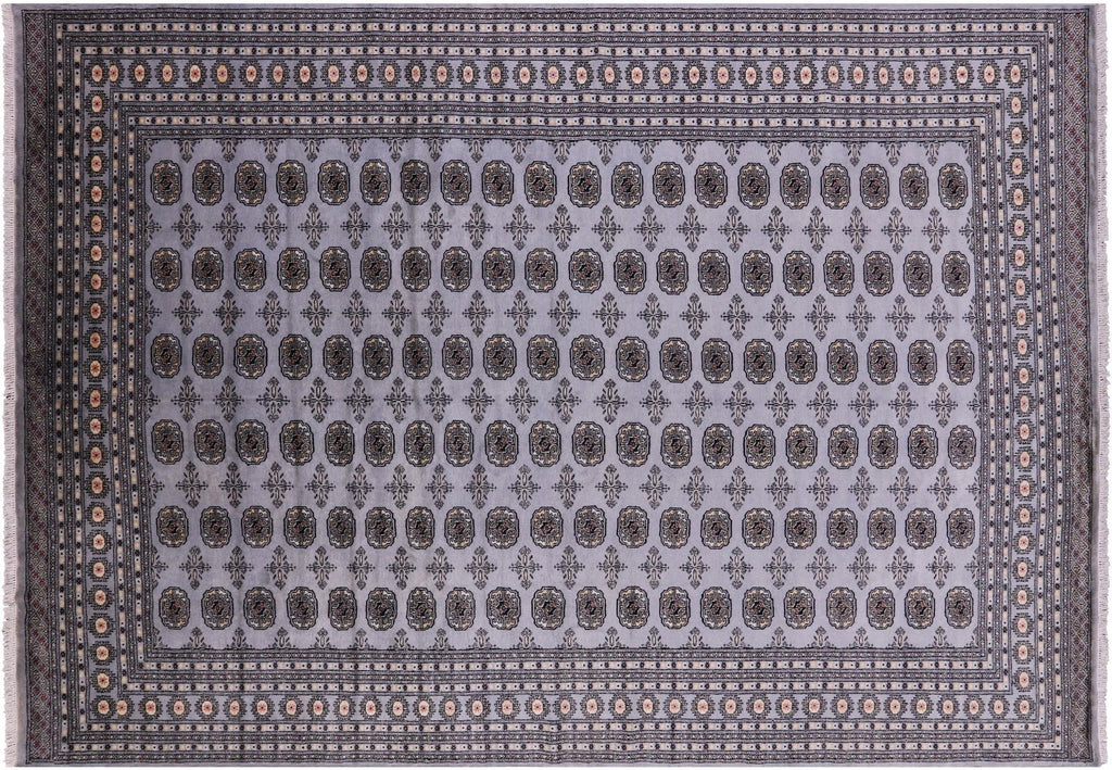 Silky Bokhara Hand-Knotted Wool Rug - Manhattan Rugs