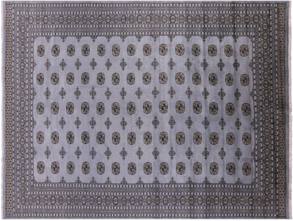Hand-Knotted Silky Bokhara Wool Rug - Manhattan Rugs