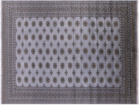Hand-Knotted Silky Bokhara Wool Rug - Manhattan Rugs