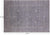 Grey 9' 10" X 13' 7" Turkish Oushak Washed Out Hand Knotted Rug - Q21978