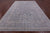 Grey 9' 10" X 13' 7" Turkish Oushak Washed Out Hand Knotted Rug - Q21978