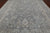 Grey 9' 10" X 13' 7" Turkish Oushak Washed Out Hand Knotted Rug - Q21978