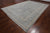 Grey 9' 10" X 13' 7" Turkish Oushak Washed Out Hand Knotted Rug - Q21978