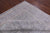 Grey 9' 10" X 13' 7" Turkish Oushak Washed Out Hand Knotted Rug - Q21978
