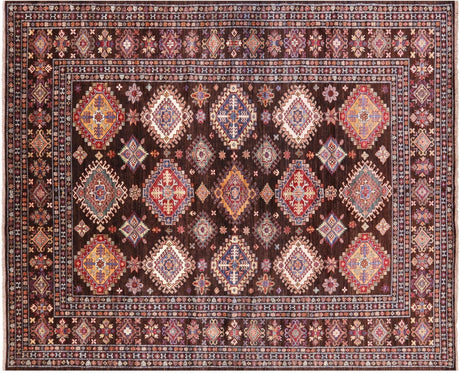 Super Kazak Hand Knotted Wool Rug - Manhattan Rugs