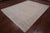 Ivory 7' 10" X 10' 1" Handmade Turkish Oushak Washed Out Wool Rug - Q21982