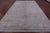 Grey Hand Knotted Turkish Oushak Washed Out Wool Rug 9' 9" X 14' 3" - Q21987