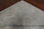 Grey Hand Knotted Turkish Oushak Washed Out Wool Rug 9' 9" X 14' 3" - Q21987